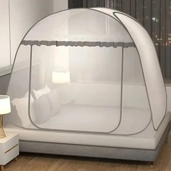 알리에서 이 가격이면 반하는 유판프리미엄 원터치 와이드 모기장, 바닥일체형사각 추천 이미지 2