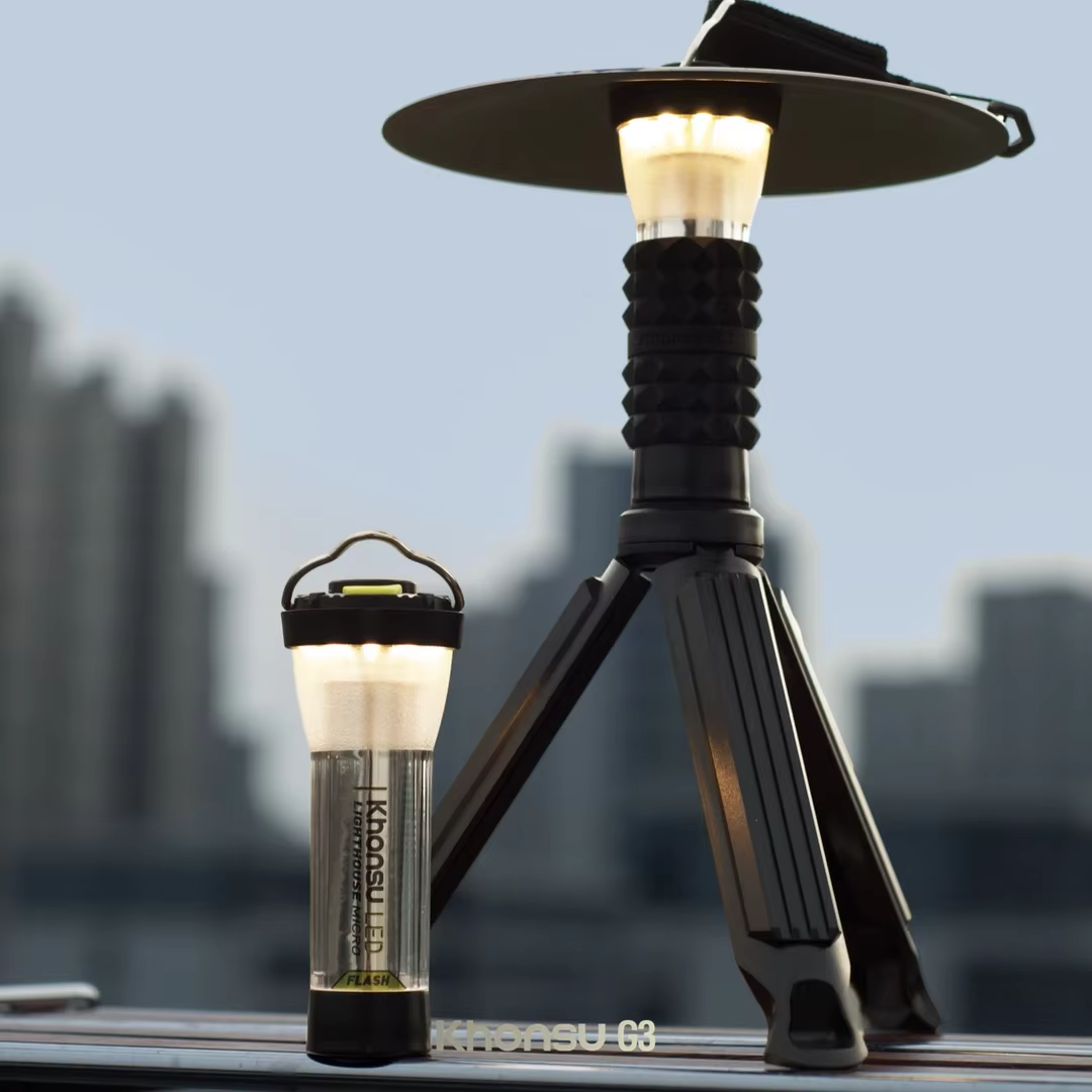 3000mah GZ 등대 캠핑 라이트 슈퍼 긴 배터리 수명 LED 캠핑 텐트 하이킹 분위기 램프 타워 손전등 이미지 4