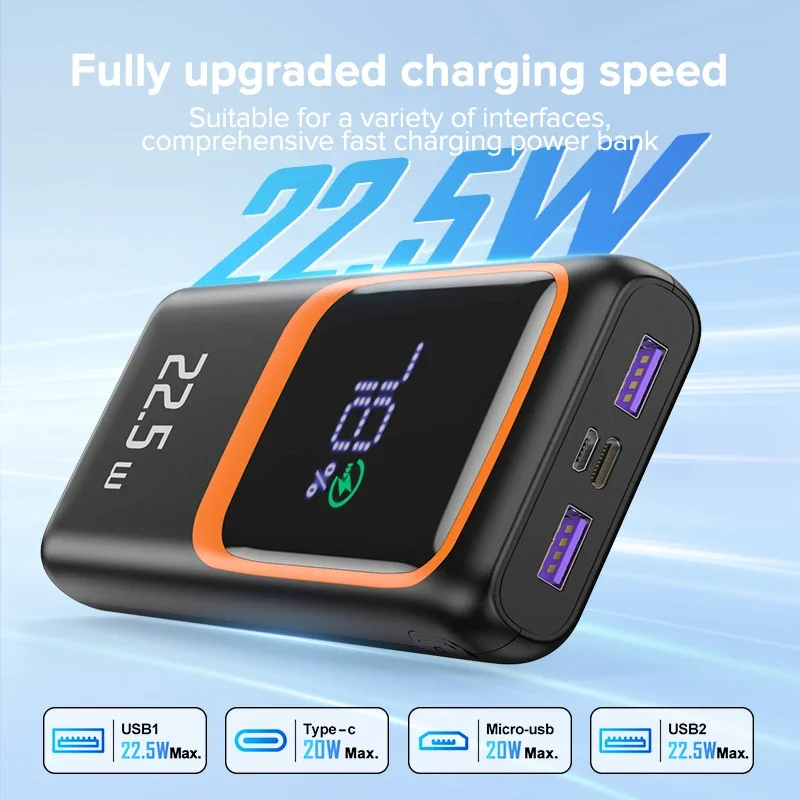 KUULAA 20000mAh 보조베터리 /벤션 10000mAh 미니 보조배터리 22.... 이미지 5