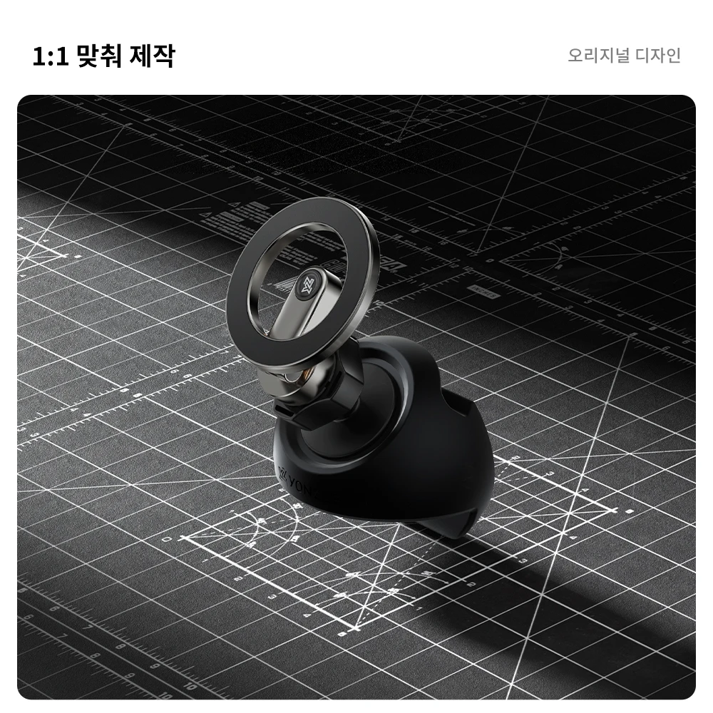 YZ 테슬라 모델 3 Y/YL 하이랜드 주니퍼 마그네틱 자동차 휴대폰 홀더 360도 회전 금속 자동차 장착용 모든 휴대폰용 이미지 2