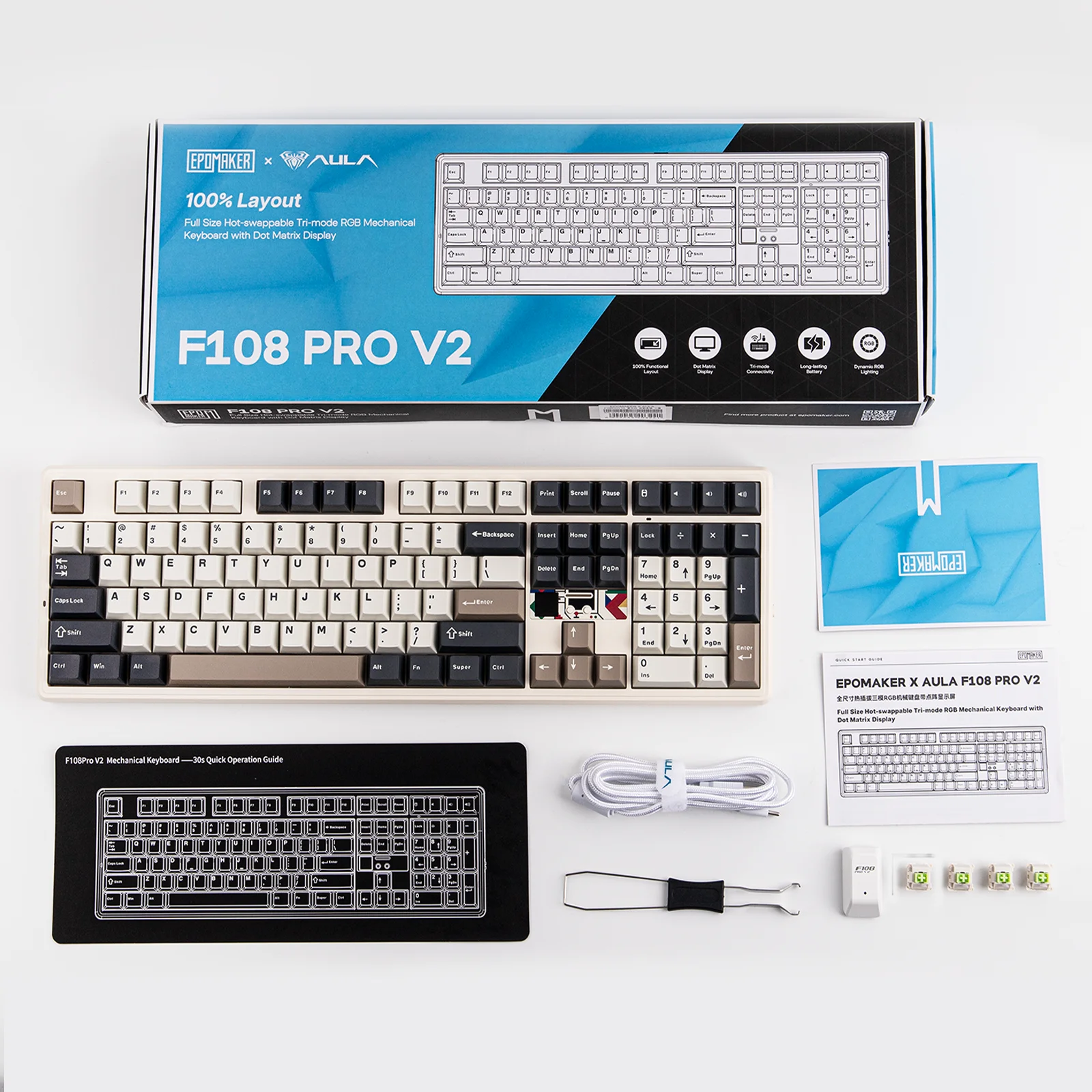 에포메이커x독거미 F108 Pro V2 키보드 이미지 6