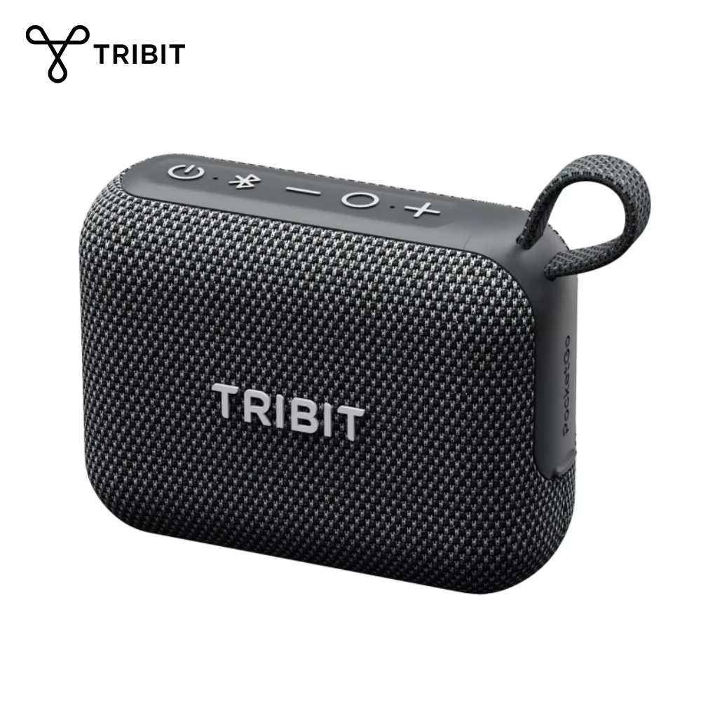 Tribit PocketGo 휴대용 블루투스 스피커 IP68 방수 BT6.0 야외 수영장 파티 캠핑 여행을 위한 내장 마이크 TWS APP EQ 이미지 1