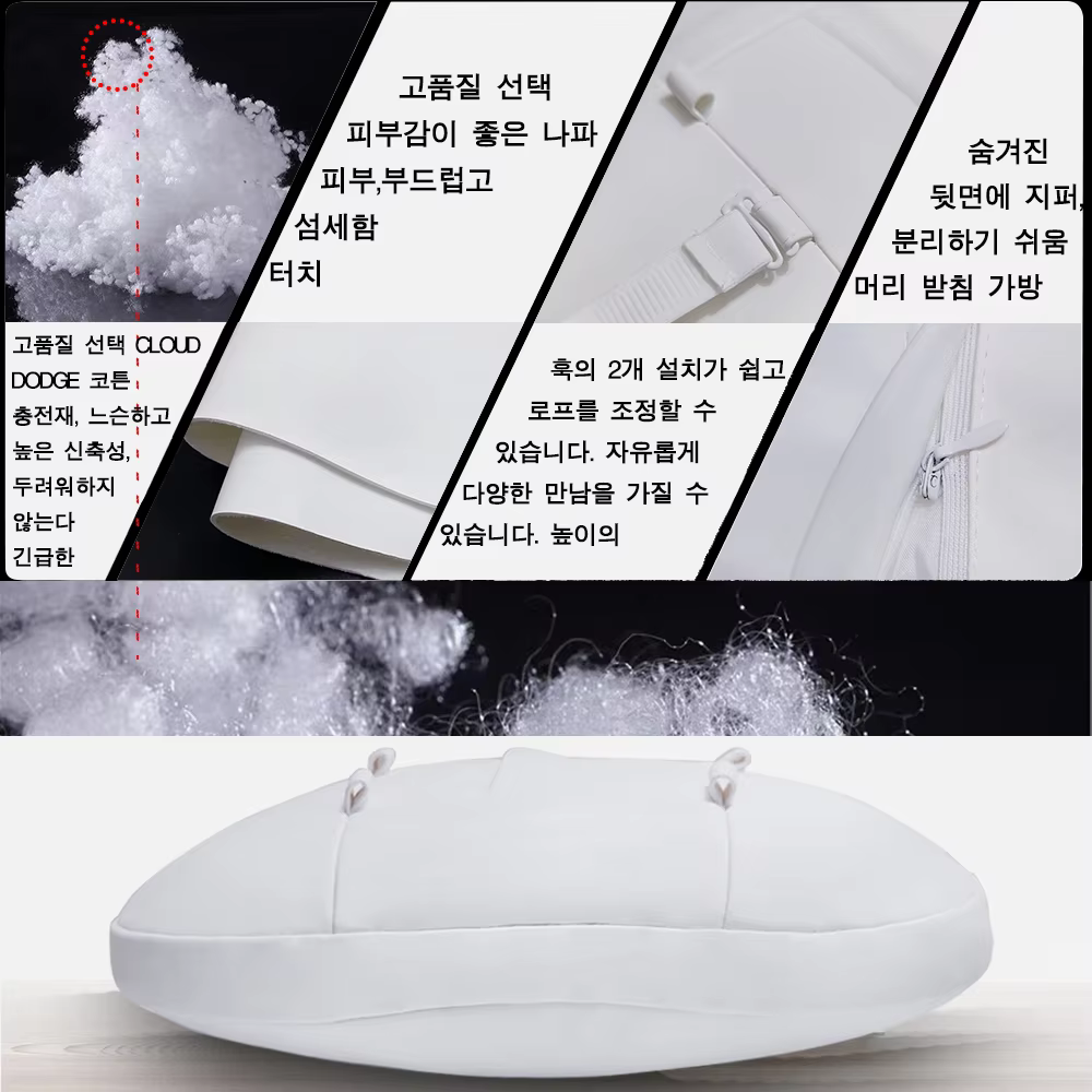 테슬라 모델 3 Y 몰려 들고/가죽 카시트 목 베개 소프트 메모리 목 베개 고품질 머리 받침 요추 지원 이미지 5