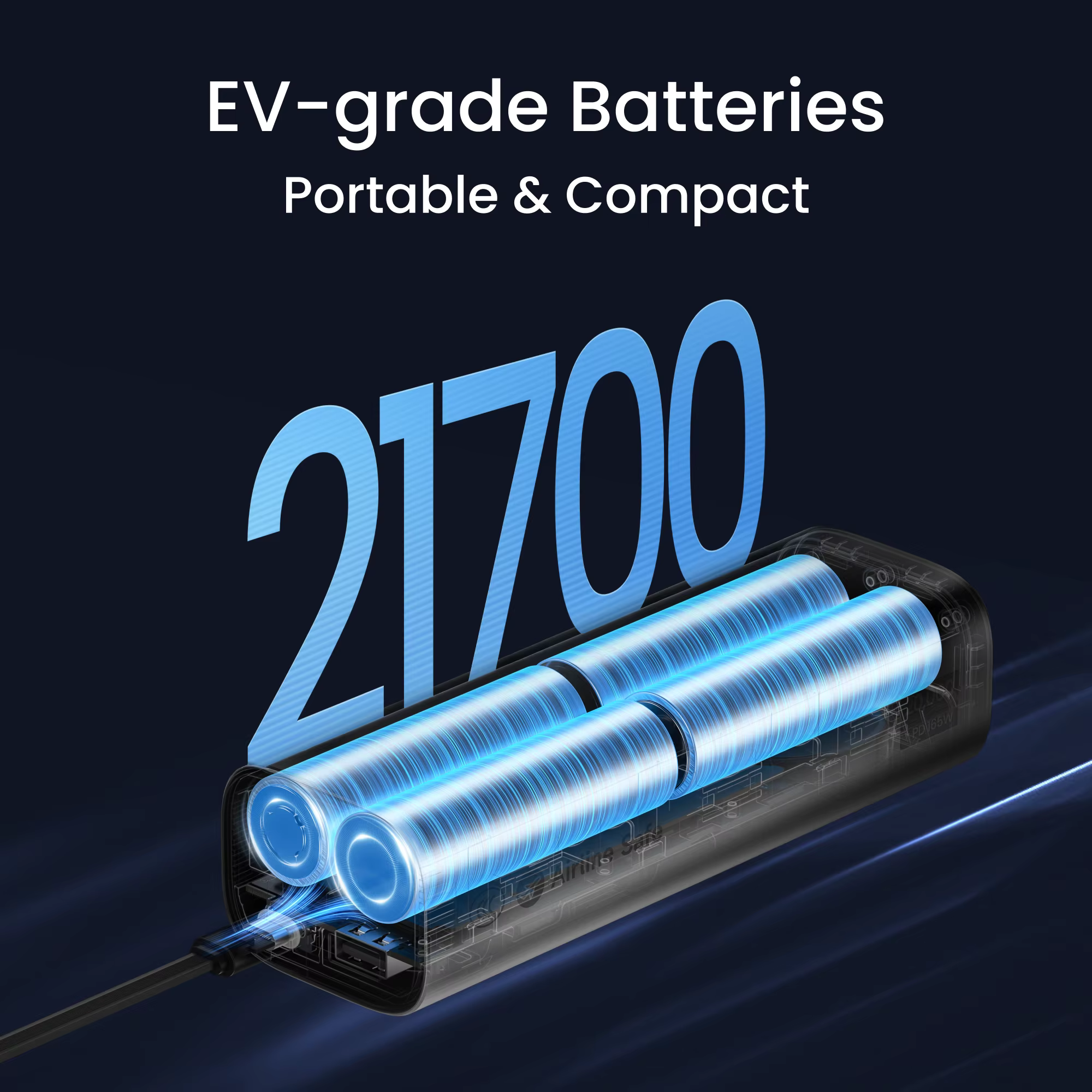 SHARGE 165W 노트북 보조배터리 20000mAh 3포트 고속 충전 내장형 접이식 케이블 (맥북, 아이폰 17, 아이패드 호환) SHARGE 165W 노트북 보조배터리 20000mAh 3포트 고속 충전 내장형 접이식 케이블 (맥북, 아이폰 17, 아이패드 호환) 이미지 3