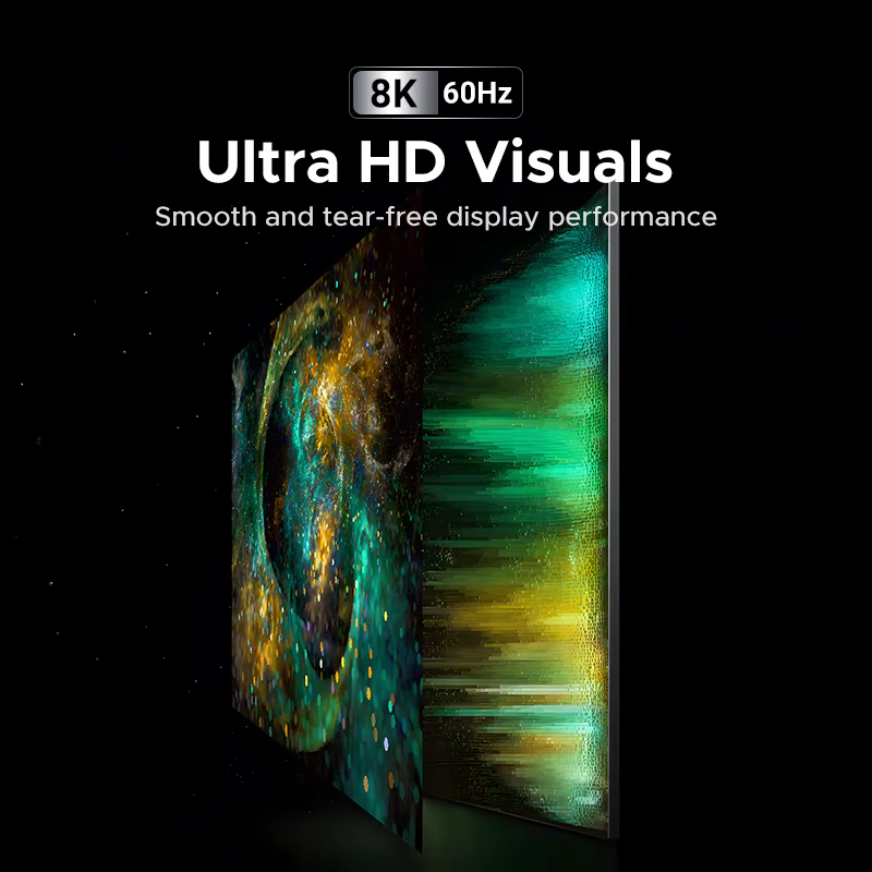 UGREEN 8K 60Hz DP KVM 스위치 2 모니터 2 PC USB 3.0 공유 키보드 마우스 모니터 HDR 3D 데스크탑 프린터용 이미지 2