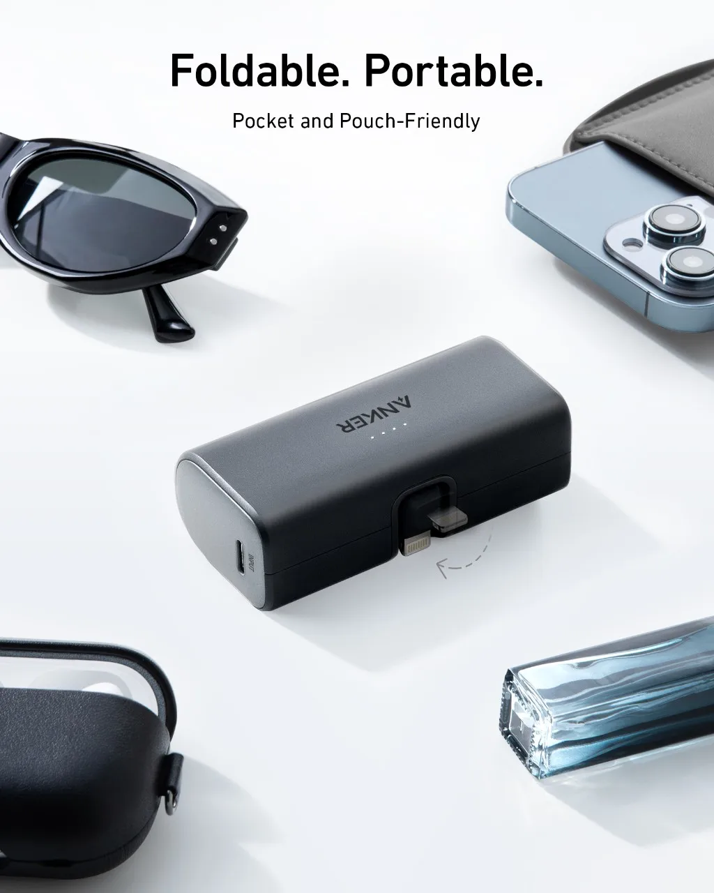Anker 621 Powerbank 5,000mAh 12W 휴대용 충전기(라이트닝 커넥터 내장형 배터리 팩 포함) iPhone 14와 호환 가능 Anker 621 Powerbank 5,000mAh 12W 휴대용 충전기(라이트닝 커넥터 내장형 배터리 팩 포함) iPhone 14와 호환 가능 이미지 2