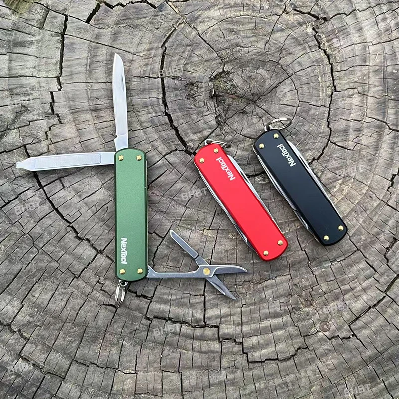 NexTool EDC 미니 나이프 Multitool 접이식 가위 스크루 드라이버 포켓 나이프 휴대용 야외 커터 다목적 수리 도구 NexTool EDC 미니 나이프 Multitool 접이식 가위 스크루 드라이버 포켓 나이프 휴대용 야외 커터 다목적 수리 도구 이미지 2