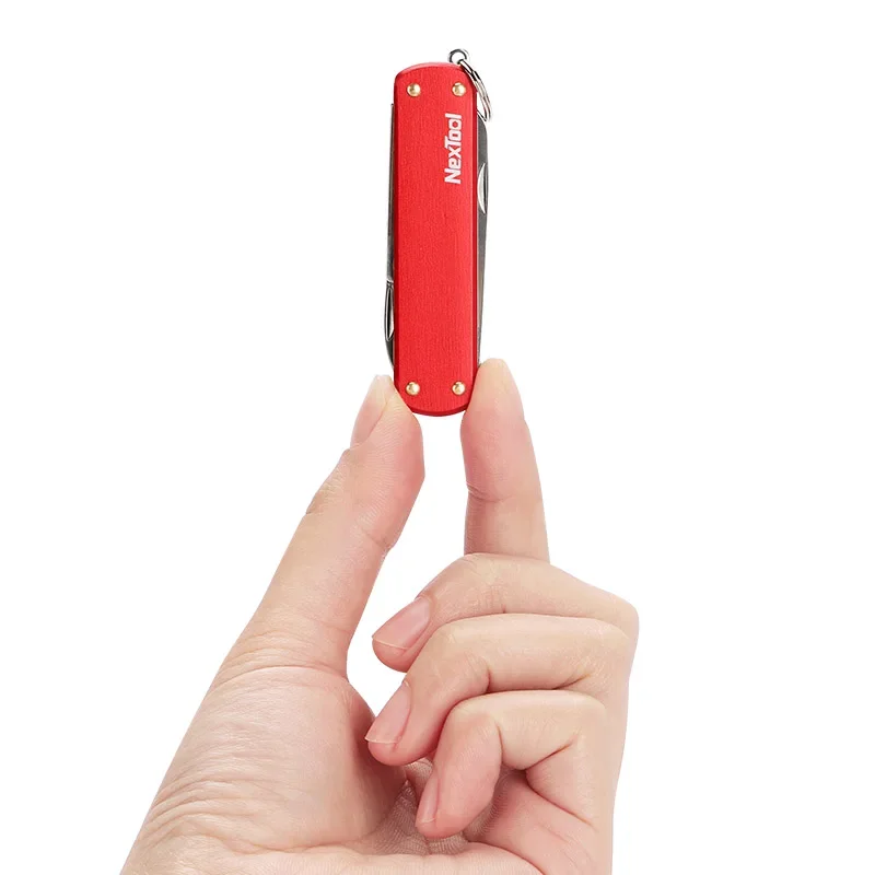 NexTool EDC 미니 나이프 Multitool 접이식 가위 스크루 드라이버 포켓 나이프 휴대용 야외 커터 다목적 수리 도구 NexTool EDC 미니 나이프 Multitool 접이식 가위 스크루 드라이버 포켓 나이프 휴대용 야외 커터 다목적 수리 도구 이미지 5