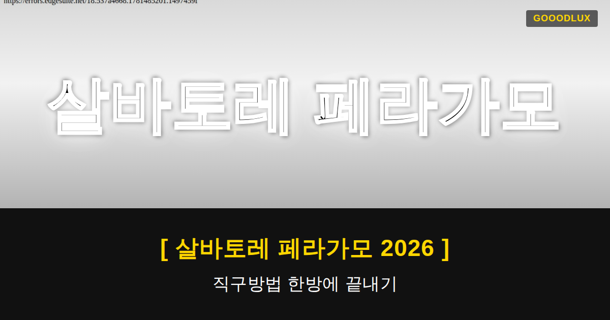 Gooodlux Thumb 살바토레 페라가모 1781485208340