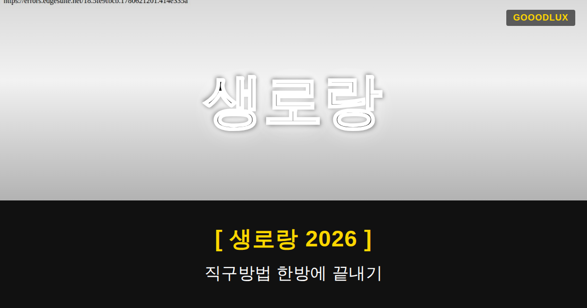 Gooodlux Thumb 생로랑 1780621208296